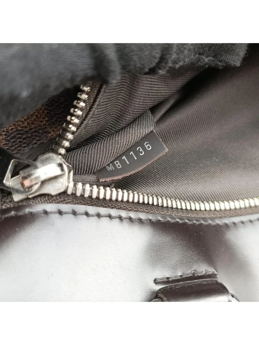 Louis Vuitton Pdj Porte Documents Jules Ebene Noir Damier Canvas Leather